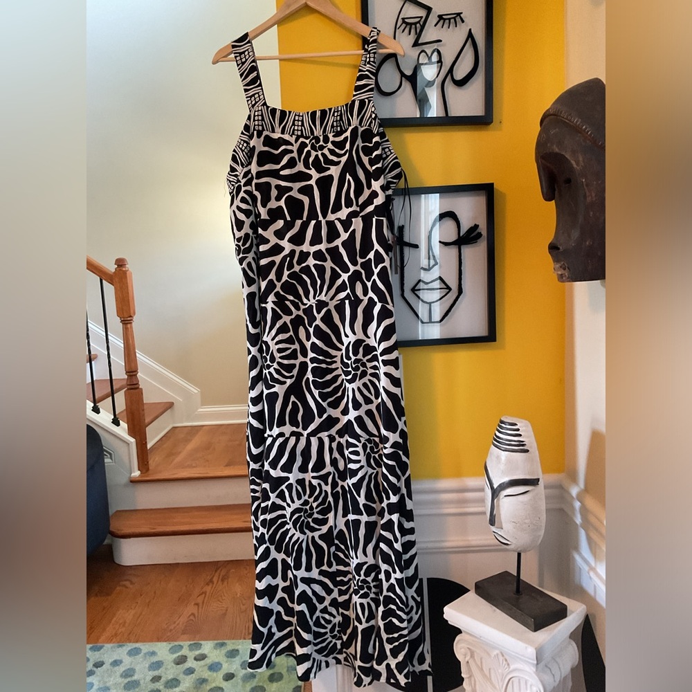 Vince Camuto Print Square Dress NWT Size 2X